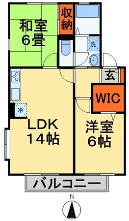 アークヒルズIの物件間取画像